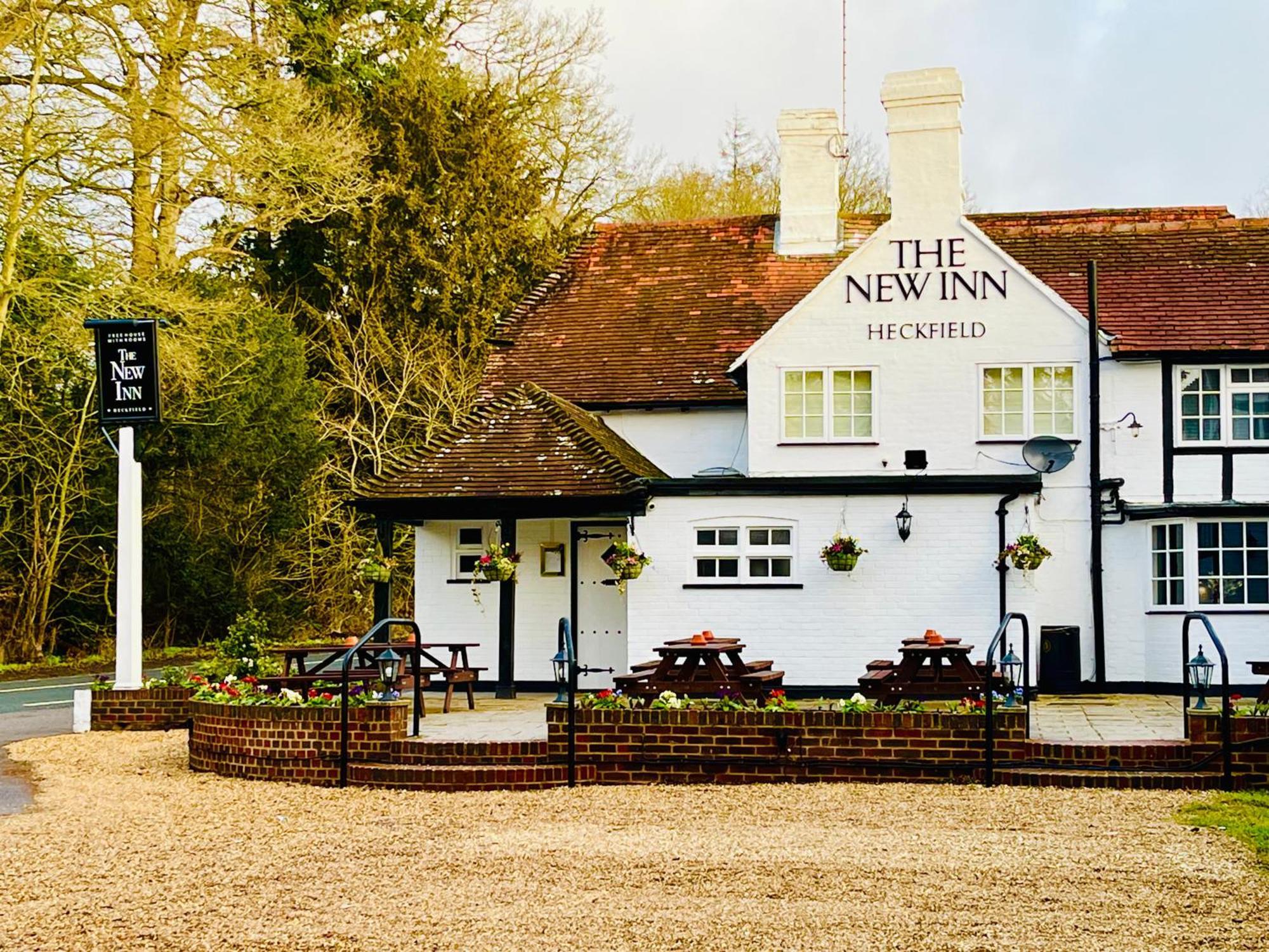 The New Inn Heckfield Hook  Zewnętrze zdjęcie