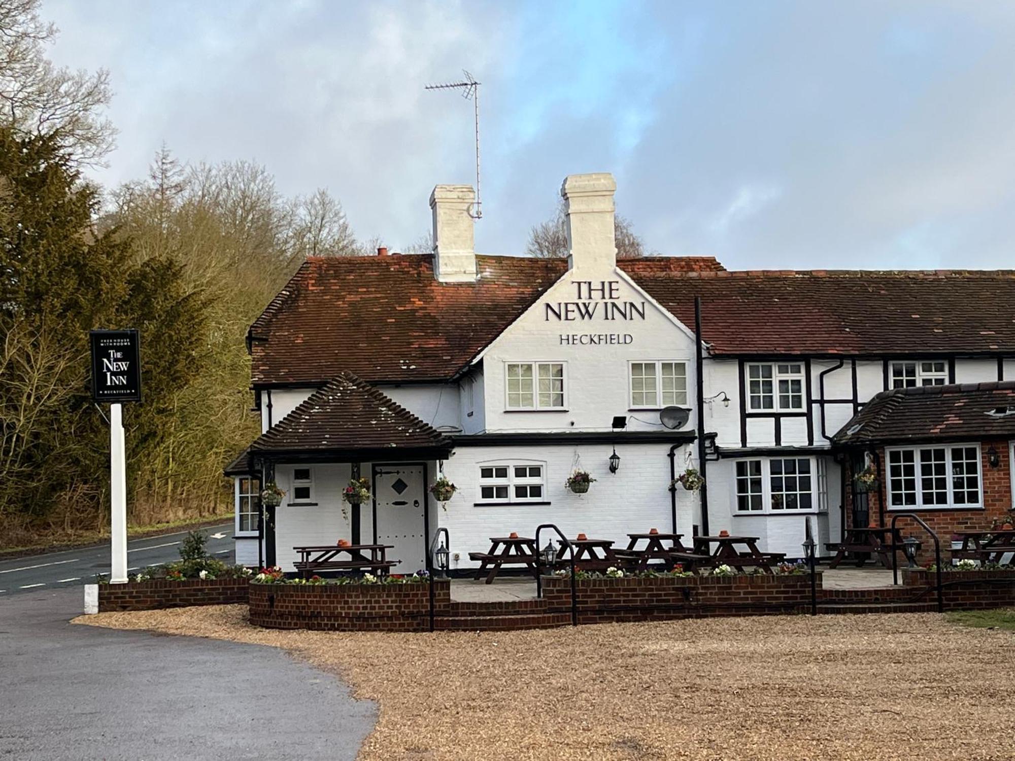 The New Inn Heckfield Hook  Zewnętrze zdjęcie