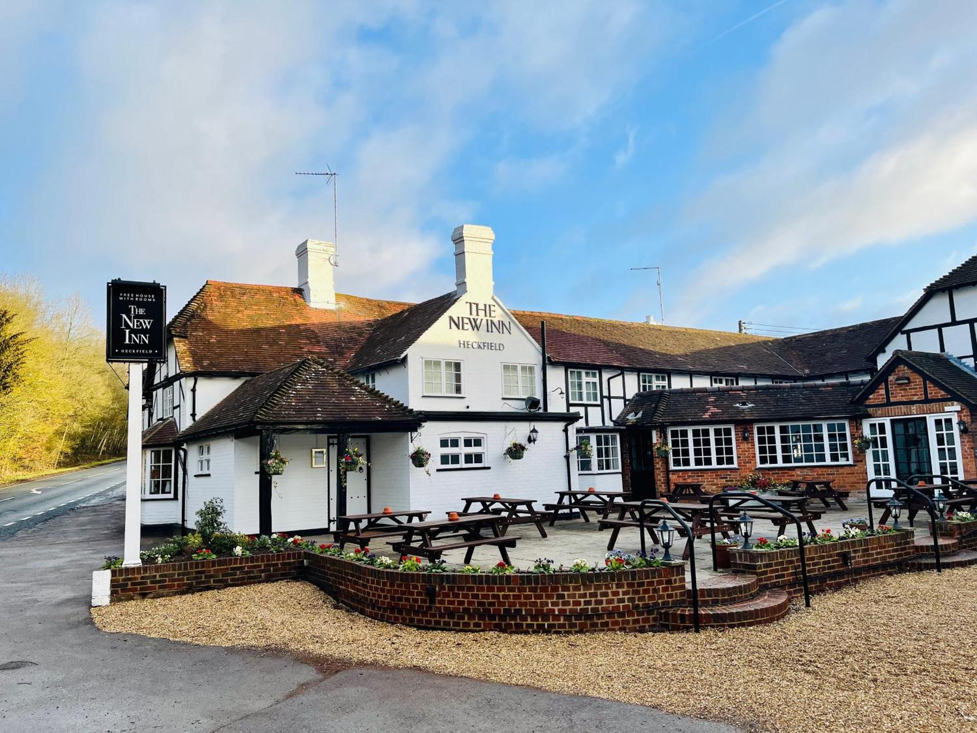 The New Inn Heckfield Hook  Zewnętrze zdjęcie